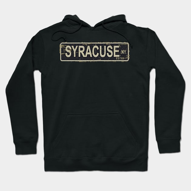 Syracuse Hoodie by OldSchoolRetro